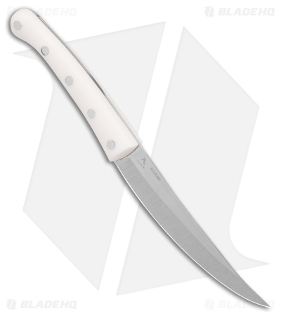 Condor Meatlove Outdoor Cooking Fixed Blade Knife White Micarta (4.6" Satin)