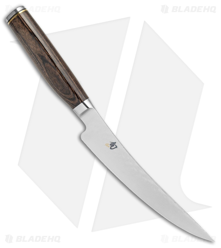 Shun Premier Boning Fillet Kitchen Knife Pakkawood (6.5" Damascus) TDM0774