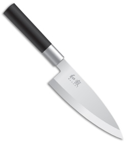 KAI Wasabi Black Deba 6" Kitchen Chef Knife 6715D