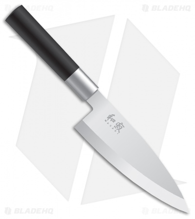 KAI Wasabi Black Deba 6" Kitchen Chef Knife 6715D