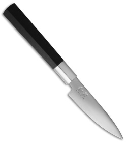 Kai 6710P Wasabi Black Paring Knife, 10 cm