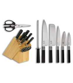 Chef's Knives 5 pcs Set And Transportation Case Wasabi DM-0781EU67 KAI