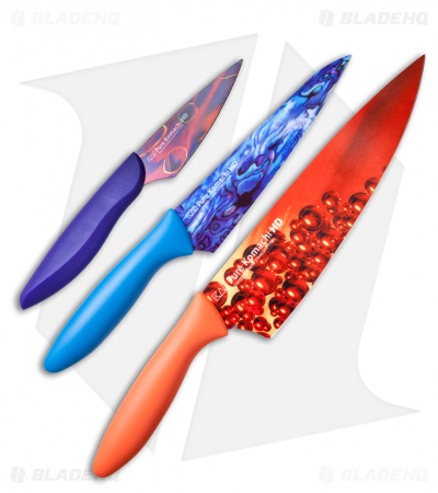 KAI Pure Komachi HD 3-Piece Essential Knife Set Chef/Utility/Paring Knives