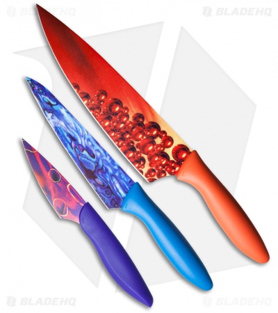 KAI Pure Komachi HD 3-Piece Essential Knife Set Chef/Utility/Paring Knives