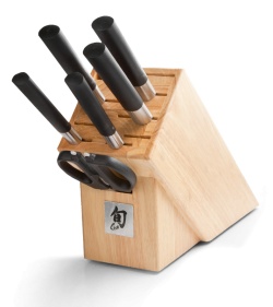 KAI Wasabi Black Knife Set (7 Piece)