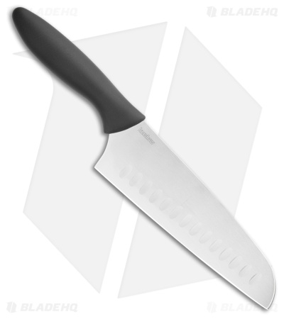 Kershaw 6.5" Santoku Kitchen Knife Black Polymer