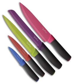 Benchmark 5-Piece Multi-Colored Kitchen Set Rubber