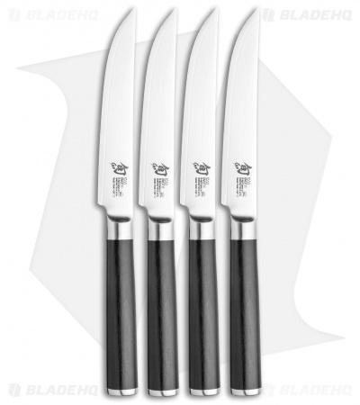 Shun Classic 4-Piece 4.8" Steak Knife Set -  DMS400