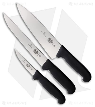 Victorinox 3 Piece Chef's Set - Black