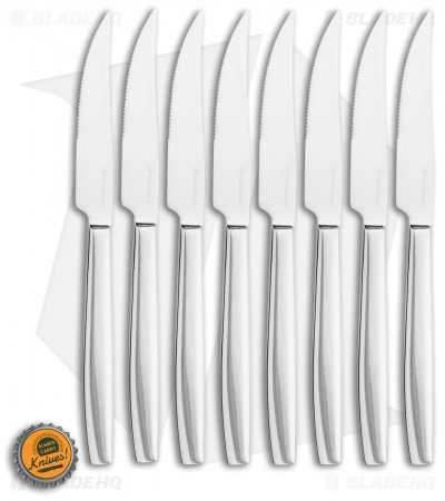 Wusthof 8-Piece Stainless Steel Steak Knife Set w/ Wood Chest 