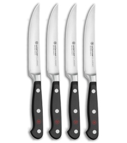 Wusthof Classic 4-Piece Steak Kitchen Knife Set