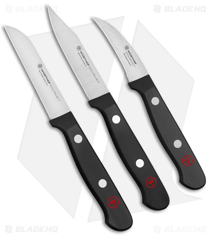 Wusthof Gourmet 3-Piece Paring Knife Set