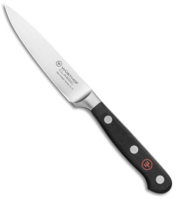 Wusthof Classic 4" Paring Kitchen Knife Black Polymer