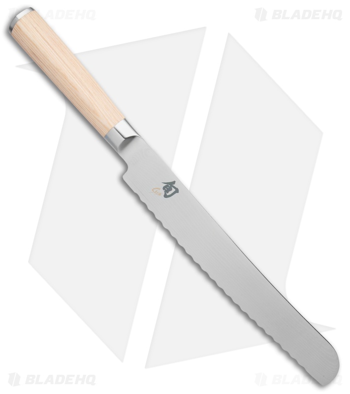 Shun Classic Blonde 9" Bread Kitchen Knife Pakkawood
