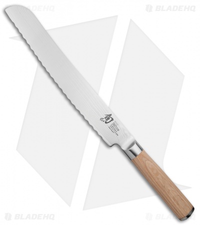 Shun Classic Blonde 9" Bread Kitchen Knife Pakkawood