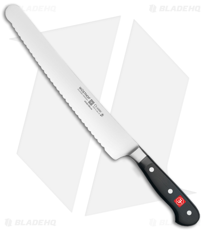Wusthof Classic 10" Super Slicer Carving Kitchen Knife Black Polymer