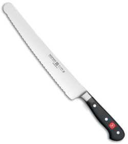 Wusthof Classic 10" Super Slicer Carving Kitchen Knife Black Polymer