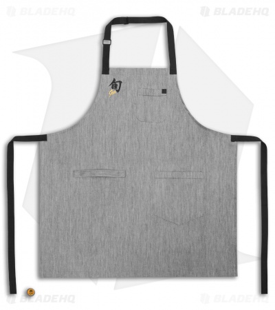 Shun Apron Pho Dak Gray/Stretch Denim - SHUNAPRON10