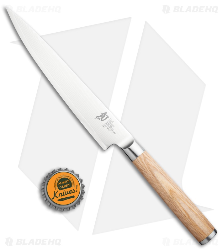 Shun Classic Blonde 6" Utility Kitchen Knife Pakkawood