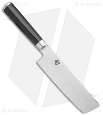 Shun Classic 6.5" Nakiri Kitchen Knife Black Pakkawood
