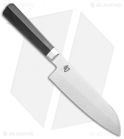 Shun Dual Core Santoku 7" Knife w Saya - VG0021