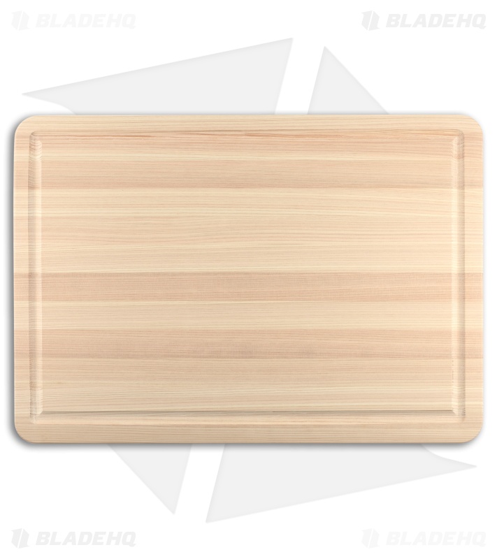 Shun Hinoki Wood Large Cutting Board w/Juice Groove - DM0819