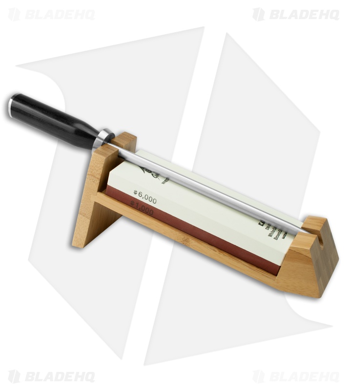 Shun 3-Piece Whetstone Sharpening System w/ Honing Steel - DM0610