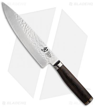 Shun Premier 5-Piece Starter Bamboo Block Knife Set Pakkawood