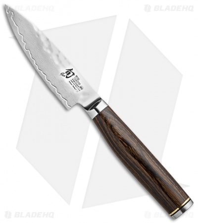 Shun Premier 5-Piece Starter Bamboo Block Knife Set Pakkawood