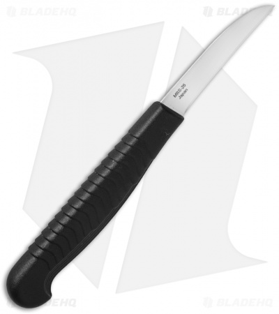 Spyderco 2" Paring Knife Black Sermollan K09PBK