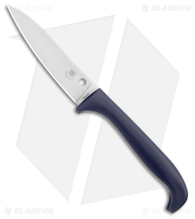 Spyderco Counter Critter Fixed Blade Kitchen Knife Purple (3.4" Satin) K21PPR