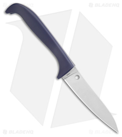 Spyderco Counter Critter Fixed Blade Kitchen Knife Purple (3.4" Satin) K21PPR