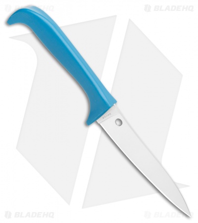 Spyderco Counter Puppy Kitchen Knife Blue (3.4" Satin) K20PBL 