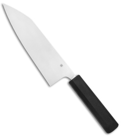 Spyderco Murray Carter Minarai 8&quot; Bunka Bocho Kitchen Knife Black K18PBK | 151250