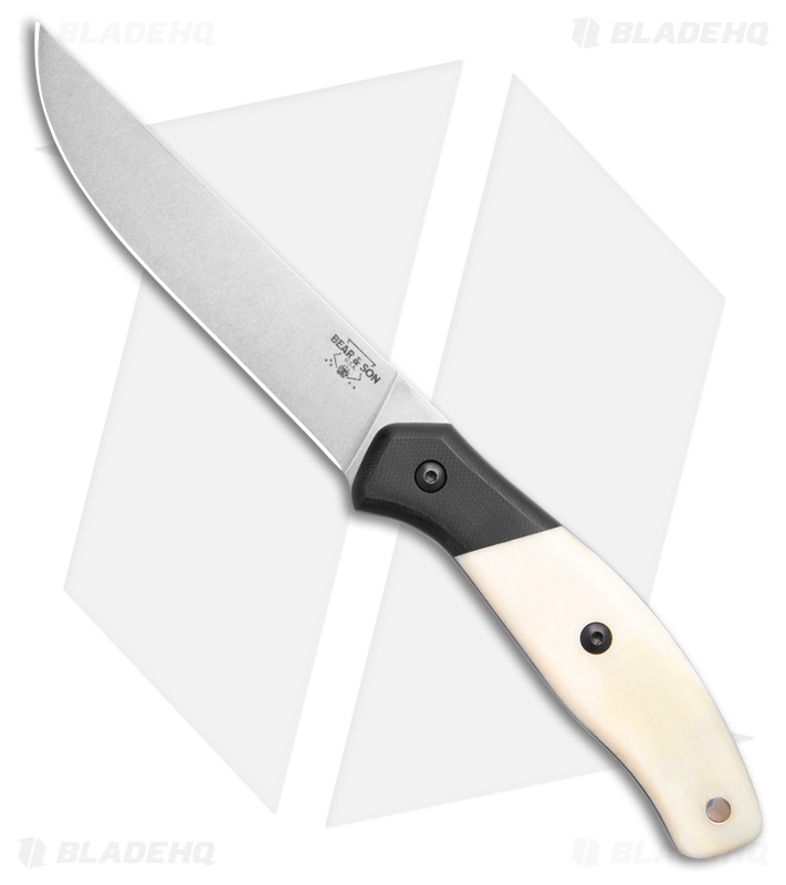 Bear and Son Professional Steak Knife Set 9.5" White Bone