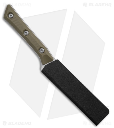 Microtech 4pc Steak Knife Fixed Blade Set OD Green G-10 (4.50" SW Serrated)