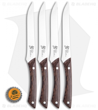 Shun Shima Natural 5" 4-Piece Steak Knife Set - DMS0435