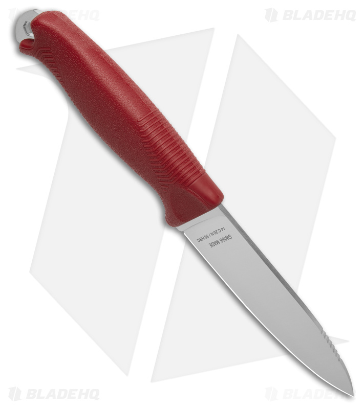 Victorinox Venture Fixed Blade Knife Red Polymer (4.25" Satin)