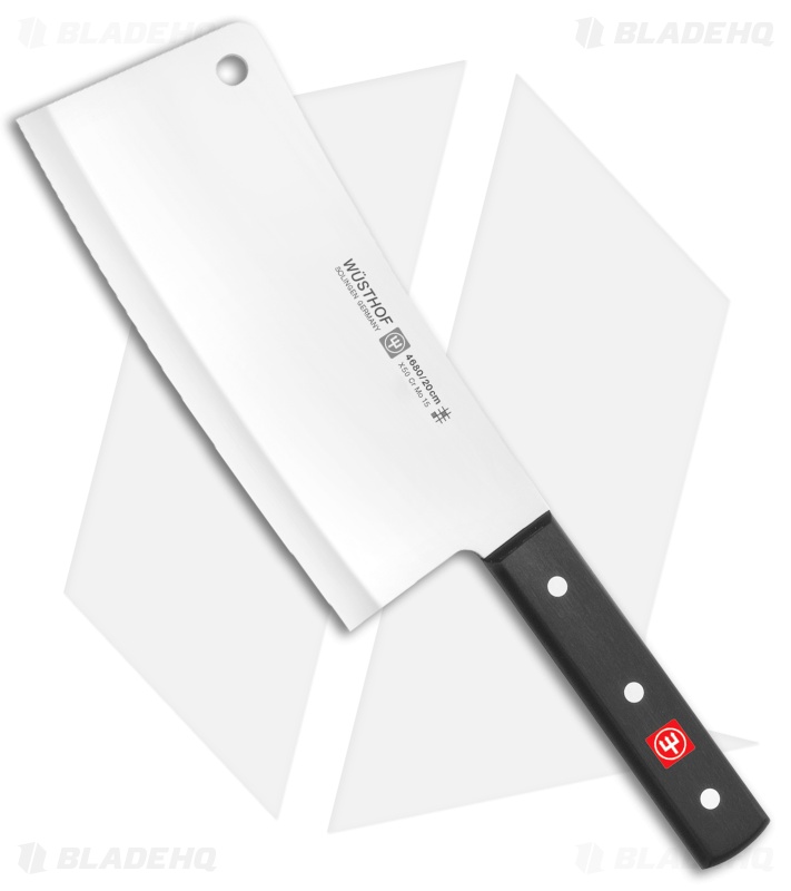 Wusthof  Cleaver Kitchen Knife Black (8" Satin)