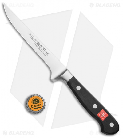Wusthof Classic 5" Boning Kitchen Knife Black Polymer