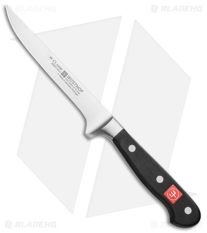 Wusthof Classic 5" Boning Kitchen Knife Black Polymer