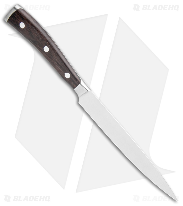 Wusthof Ikon 6" Utility Kitchen Knife Grenadill Wood