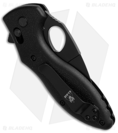 Ka-Bar TDI Flipper Folder Knife Black GFN (3" Black) 2490