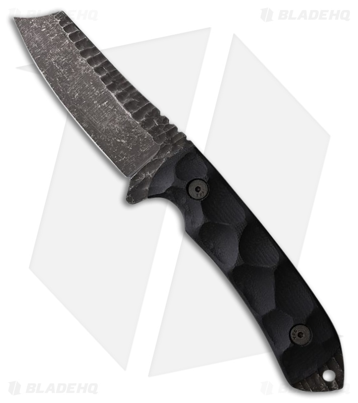 Stroup Knives Desert Fox Fixed Blade Black G10