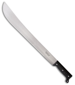 Tramontina Machete Fixed Blade Knife Black Polymer (20&quot; Satin) TT16020 | 126246