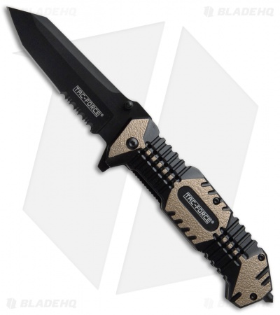 Tac-Force Two Piece Tactical Knife + Flashlight Gift Pack
