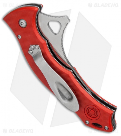  CSSD/SC Bram Frank Standard Bowie Trainer Drone Red G-10 (2.9" Satin)