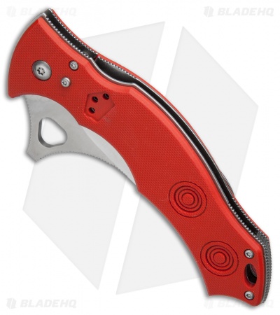  CSSD/SC Bram Frank Standard Bowie Trainer Drone Red G-10 (2.9" Satin)