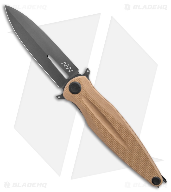 Acta Non Verba Knives Z400 | Dagger | Coyote G-10 + DLC - Blade HQ