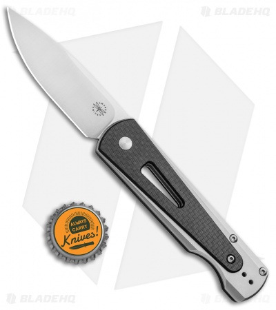 Amare Knives Paragon Slip Joint Knife Carbon Fiber (3.25" Satin) 201811